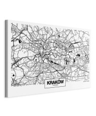 Paveikslas Krokuvos miesto planas