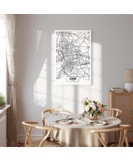 Paveikslas Lodzės miesto planas