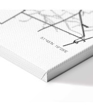 Paveikslas Lodzės miesto planas