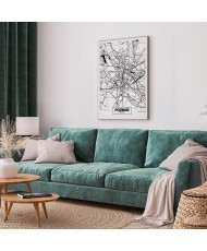 Paveikslas Poznanės miesto planas