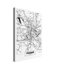 Paveikslas Poznanės miesto planas