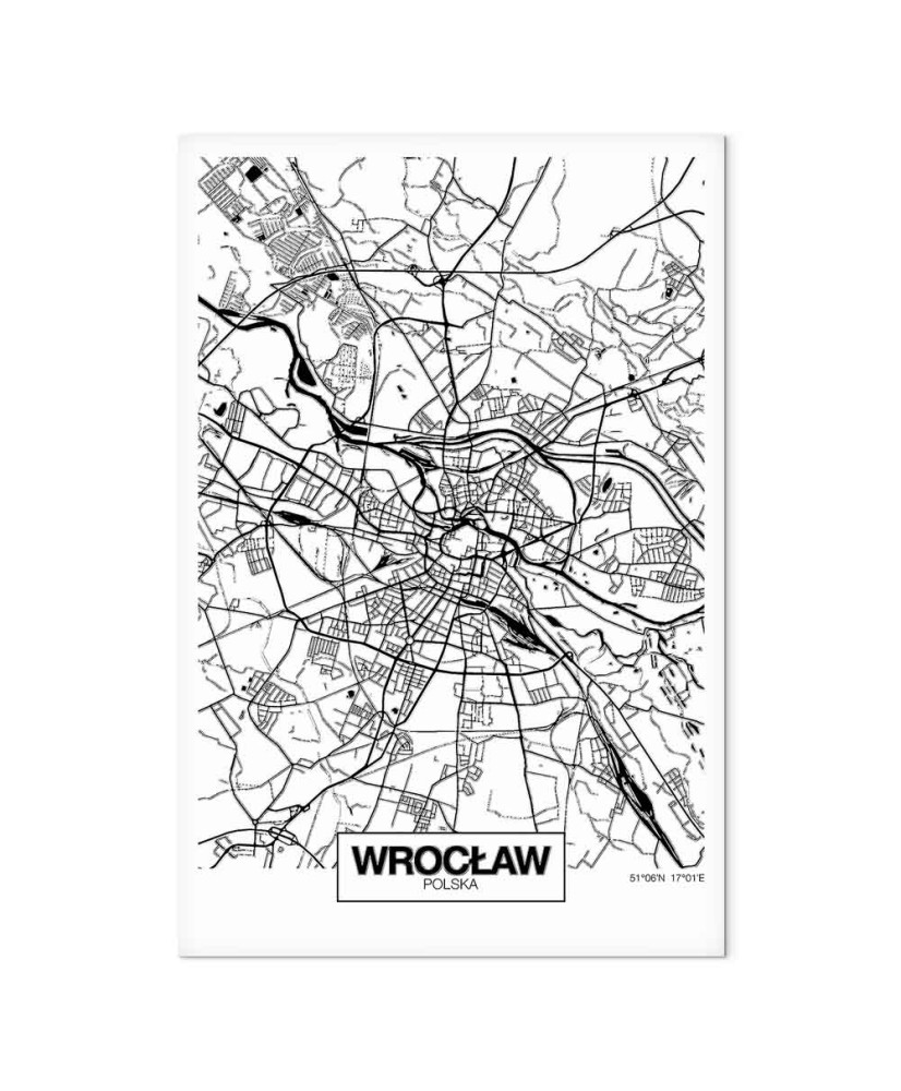 Paveikslas Vroclavo miesto planas