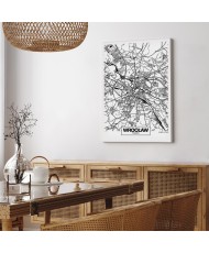 Paveikslas Vroclavo miesto planas