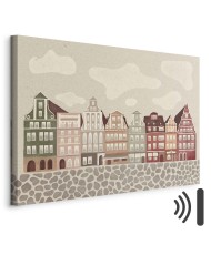 Paveikslas Spalvinga miesto aikštė