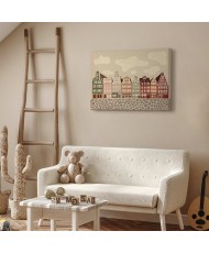 Paveikslas Spalvinga miesto aikštė