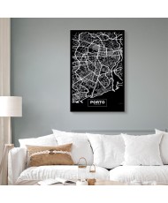 Paveikslas Porto pasaulio žemėlapis
