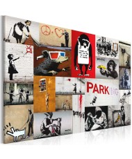 Paveikslas  Banksy  collage