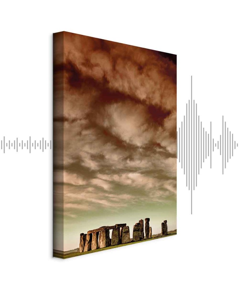 Paveikslas Debesys virš Stounhendžo
