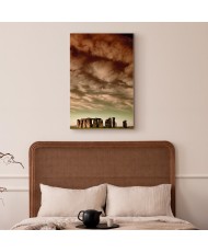 Paveikslas Debesys virš Stounhendžo