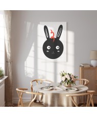 Paveikslas Viską matantis triušis