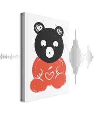 Paveikslas Susimąstęs lokys