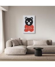 Paveikslas Susimąstęs lokys