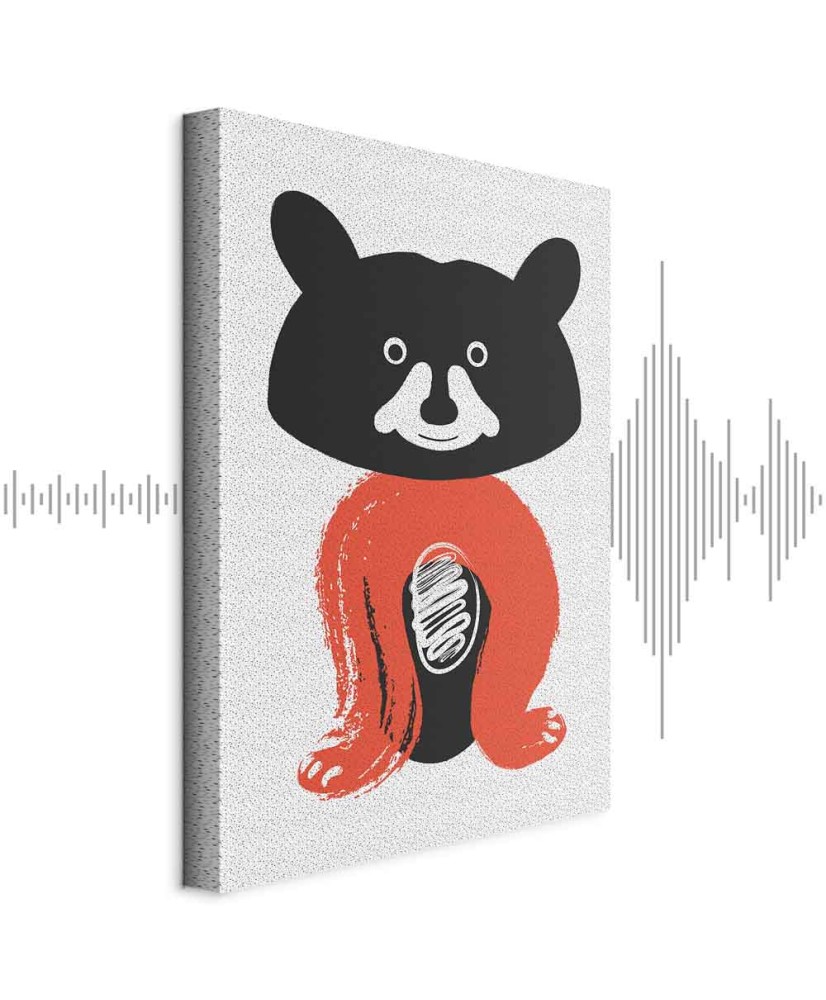 Paveikslas Ponas meškėnas