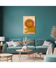 Paveikslas Linksmas liūtas