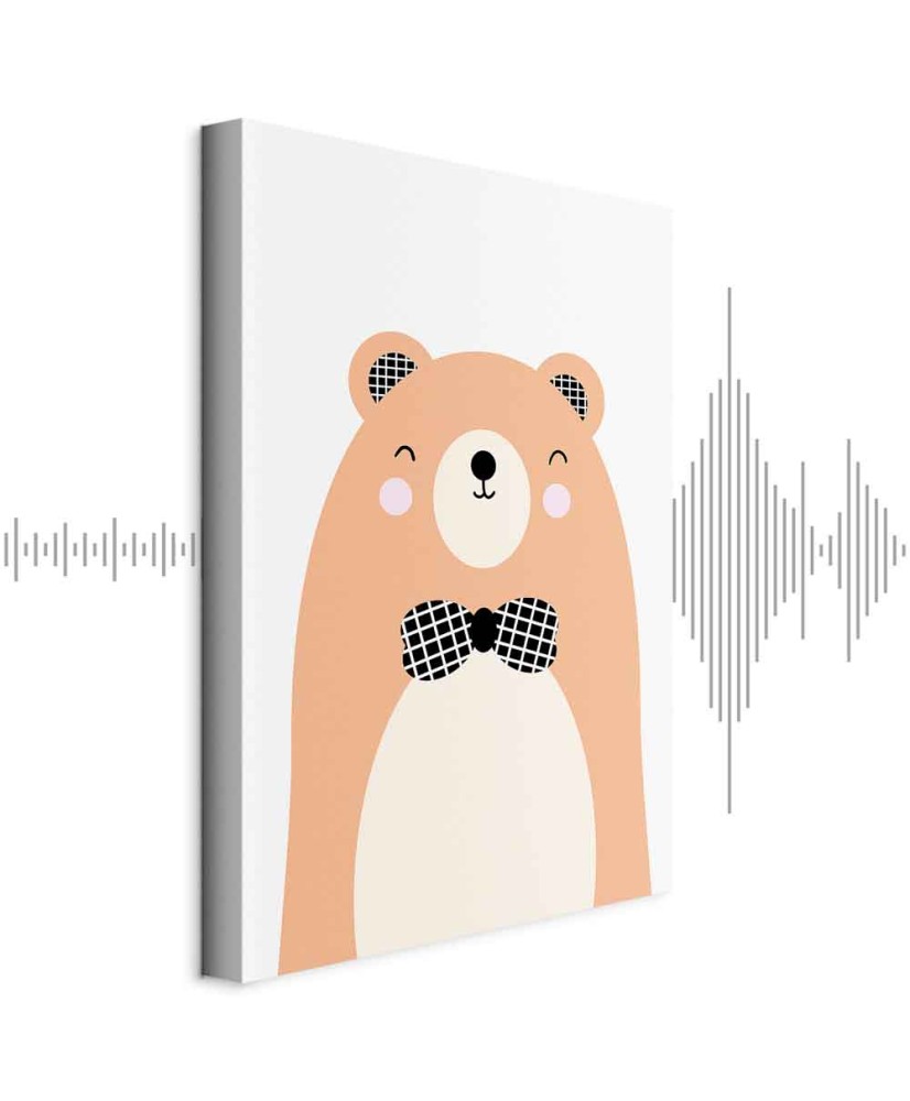 Paveikslas Meškiukas su peteliške