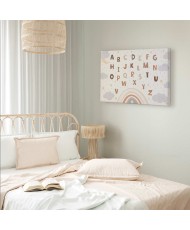 Paveikslas Raidės virš vaivorykštės