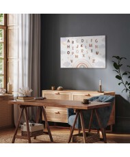 Paveikslas Raidės virš vaivorykštės