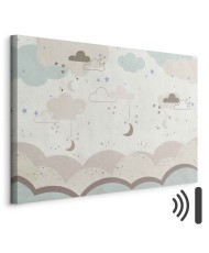 Paveikslas Debesuotas nakties dangus