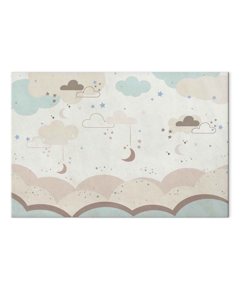 Paveikslas Debesuotas nakties dangus