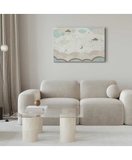 Paveikslas Debesuotas nakties dangus