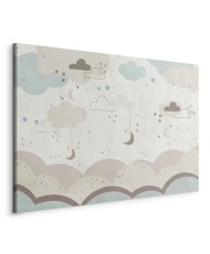 Paveikslas Debesuotas nakties dangus