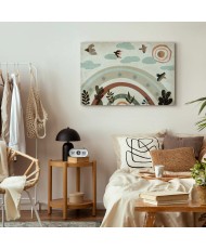 Paveikslas Vaivorykštė ir saulė