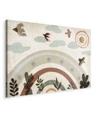 Paveikslas Vaivorykštė ir saulė