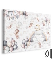 Paveikslas Meškiukai su balionais