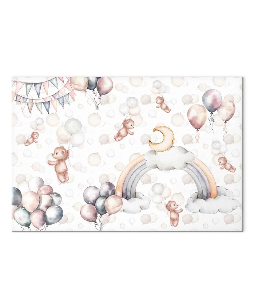 Paveikslas Meškiukai su balionais