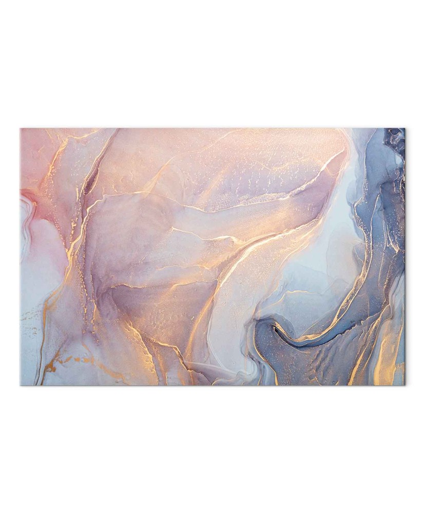 Paveikslas Rožinio ir mėlyno marmuro abstrakcija