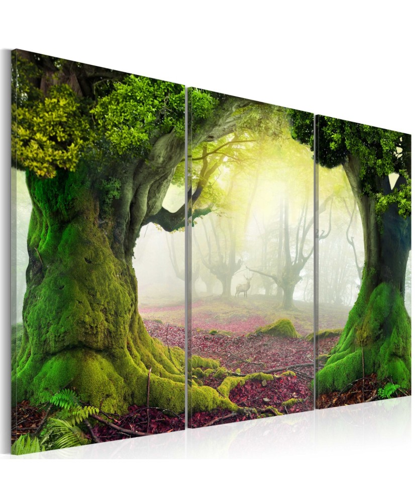 Paveikslas  Mysterious forest  triptych