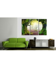 Paveikslas  Mysterious forest  triptych