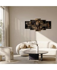 Paveikslas Auksinis liūtas