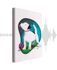 Paveikslas Šuo ir kamuolys