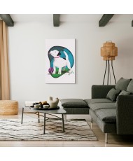 Paveikslas Šuo ir kamuolys