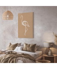 Paveikslas Baltas flamingas