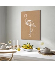 Paveikslas Baltas flamingas