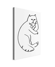 Paveikslas Besiilsintis katinas