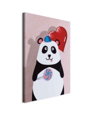 Paveikslas Panda su balionu