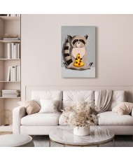 Paveikslas Smaližius meškėnas