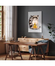 Paveikslas Smaližius meškėnas