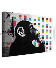 Paveikslas Mąstanti beždžionė