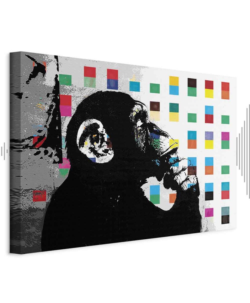 Paveikslas Mąstanti beždžionė