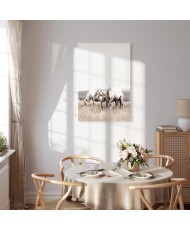 Paveikslas Balti žirgai