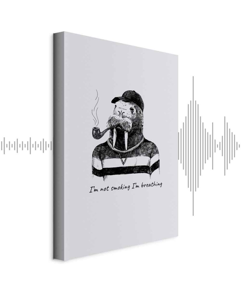 Paveikslas Aš nerūkau, aš kvėpuoju