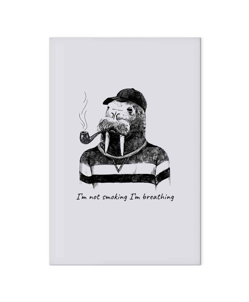 Paveikslas Aš nerūkau, aš kvėpuoju