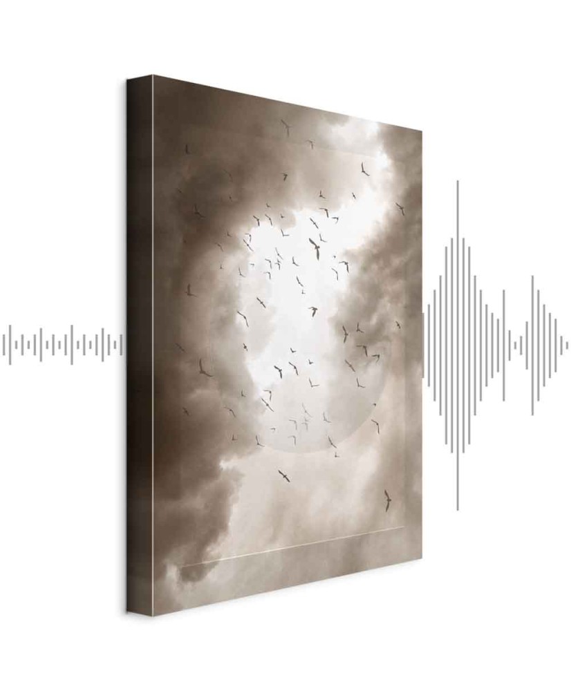 Paveikslas Paukščiai debesyse