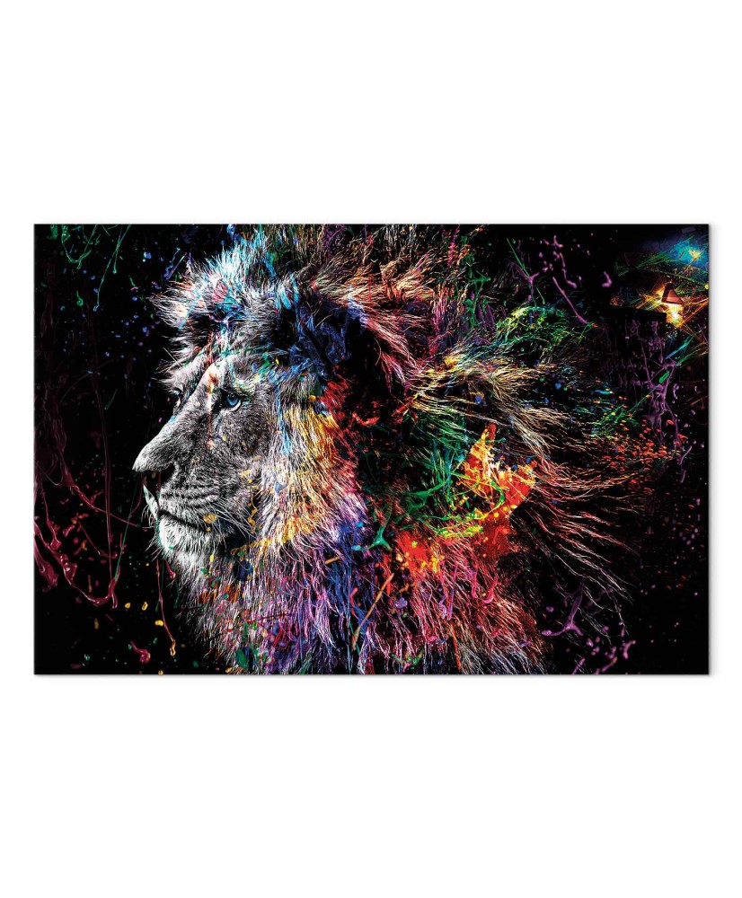 Paveikslas Pašėlęs liūtas