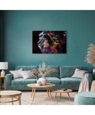 Paveikslas Pašėlęs liūtas