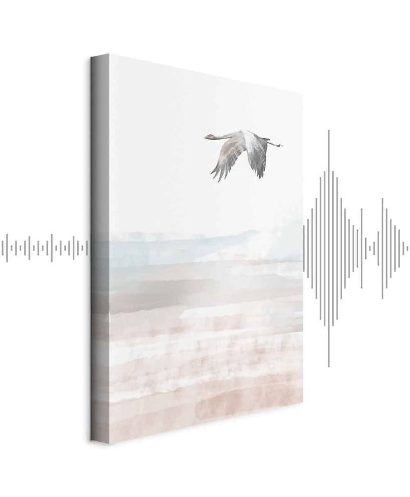 Paveikslas Gervės skrydis